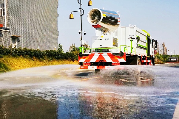 东风D9多功能抑尘车***功能演示视频