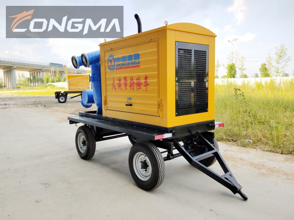 大流量节能拖挂式防洪抢险泵站(1000m³/h)