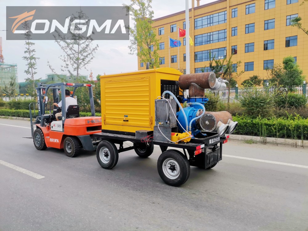 大流量节能拖挂式防洪抢险泵站(1000m³/h)