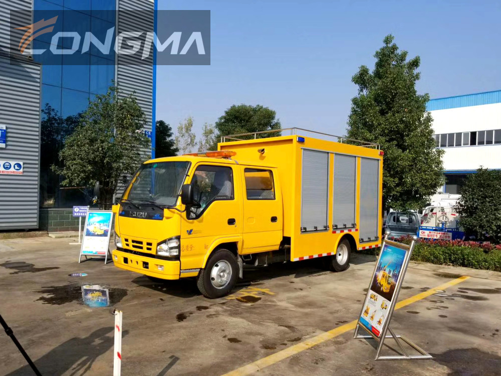 五十铃双排座抢险车(1200m³/h)