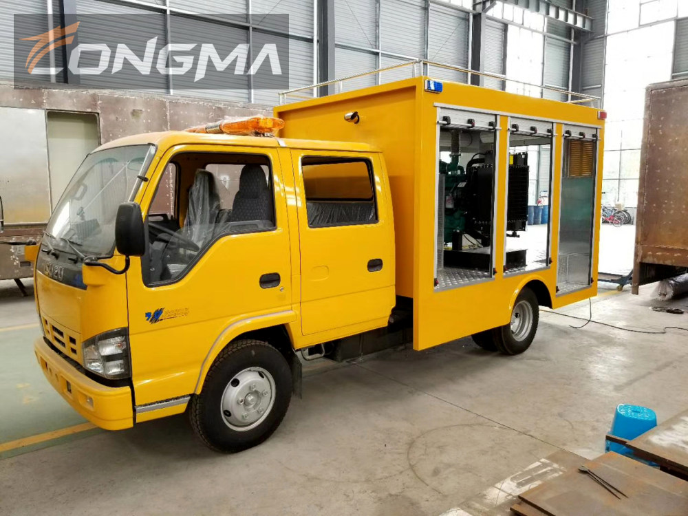 五十铃双排座抢险车(1200m³/h)