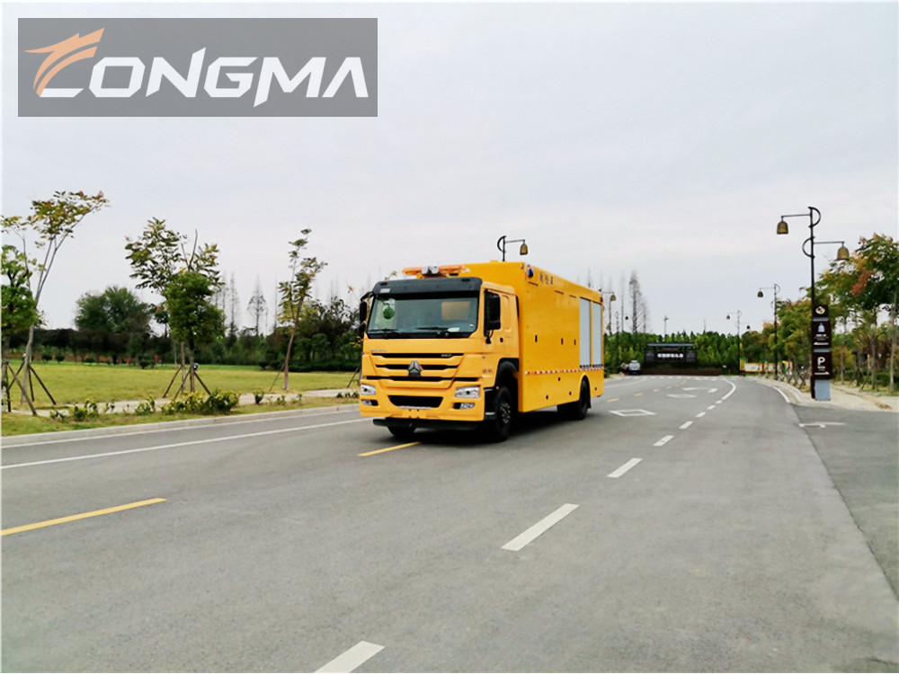 重汽豪沃大流量排水抢险车(4000m³/h)