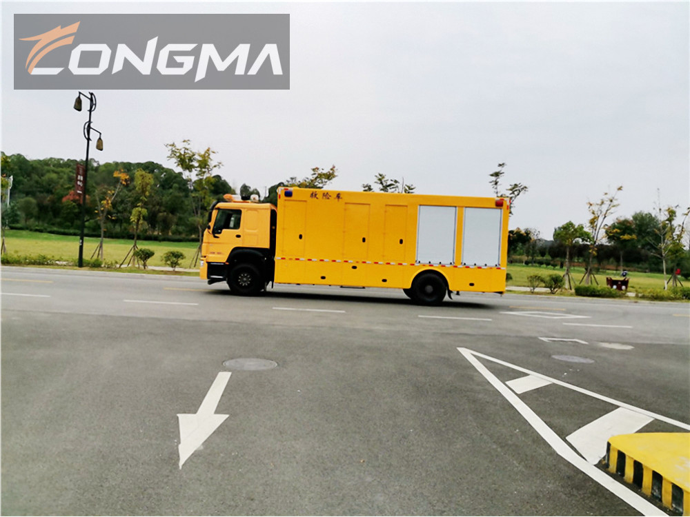 重汽豪沃大流量排水抢险车(4000m³/h)