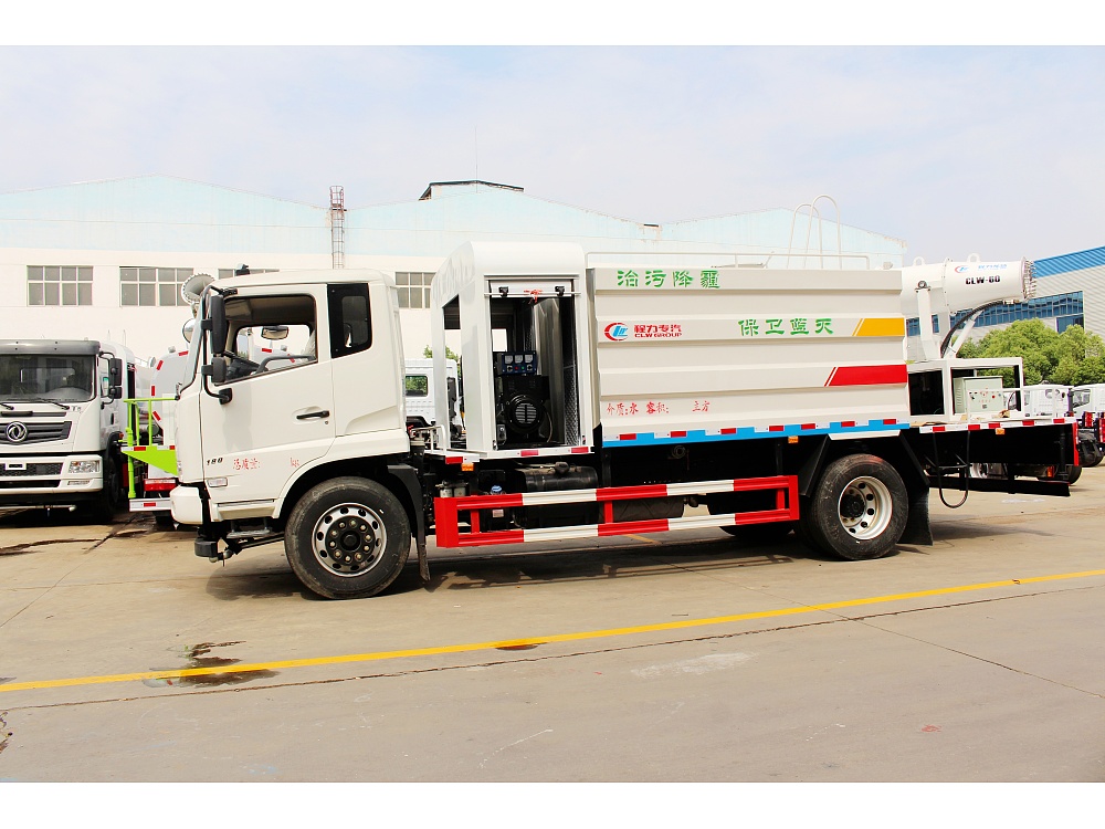 东风天锦雾炮车(国五11.3立方/50-100米雾炮)