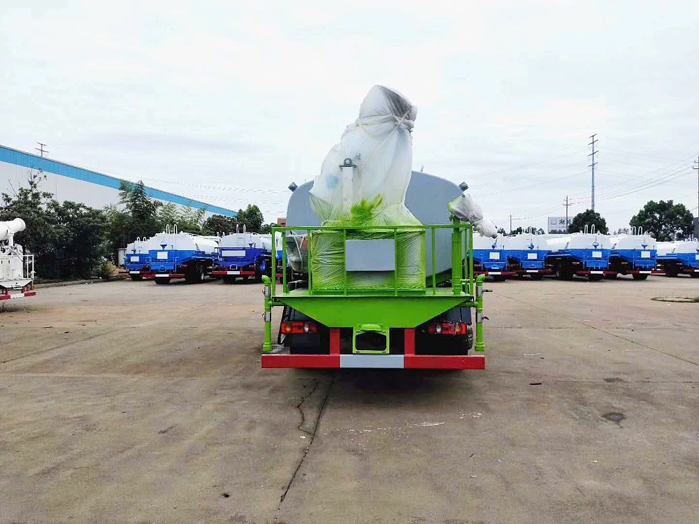 东风天锦绿化喷洒抑尘车(国六12立方/30-40米雾炮)