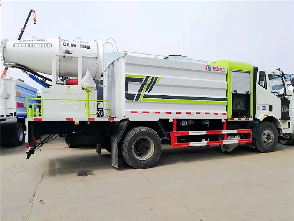 解放J6L多功能抑尘车(国六11.3立方/50-100米雾炮)