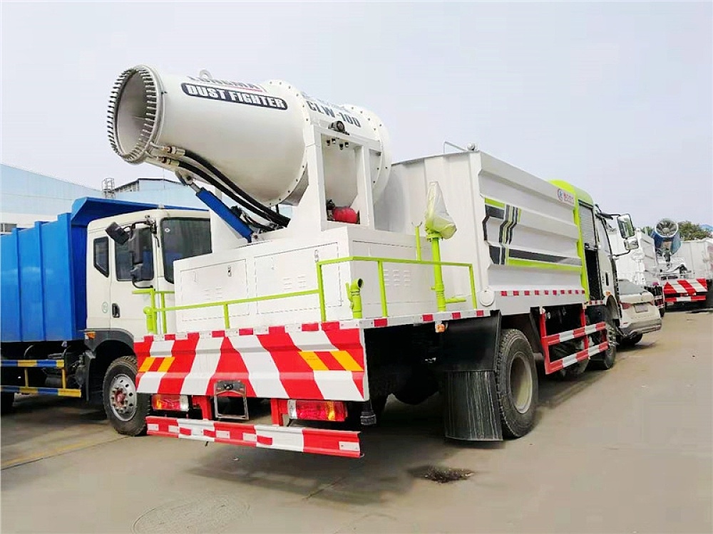 解放J6L多功能抑尘车(国六11.3立方/50-100米雾炮)