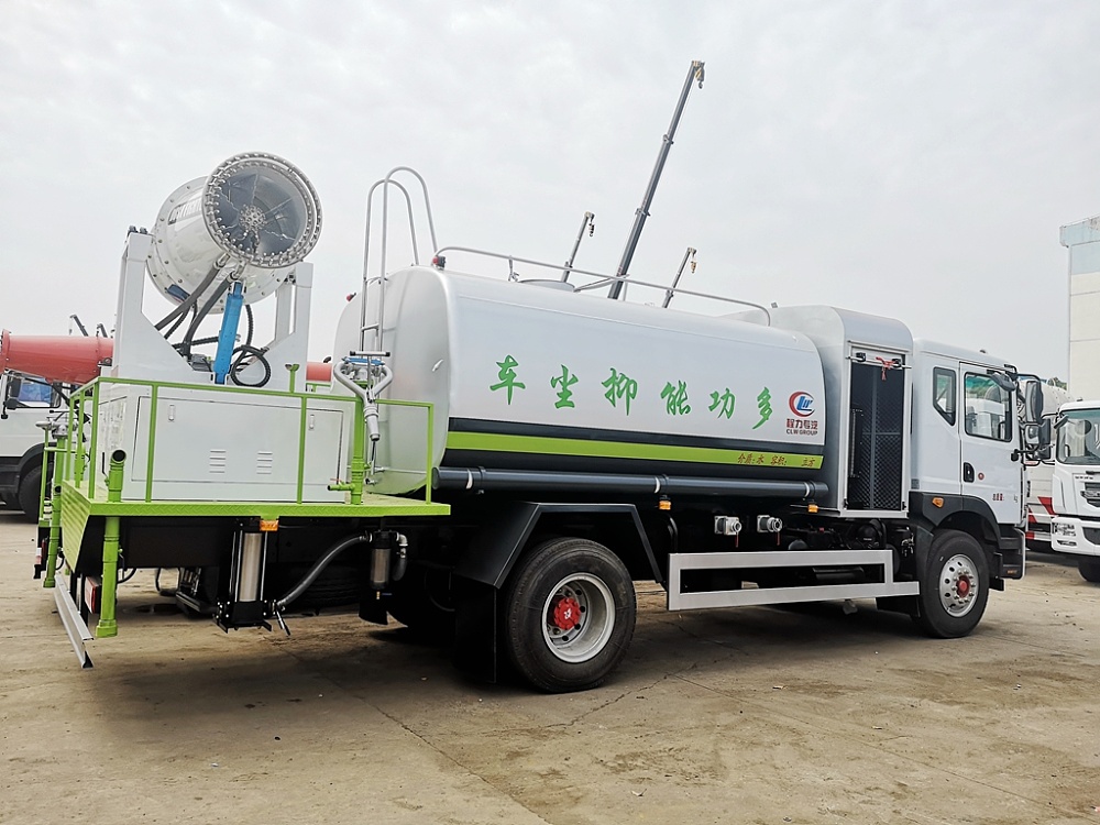东风多利卡D9抑尘车(国六10立方/50-100米雾炮)