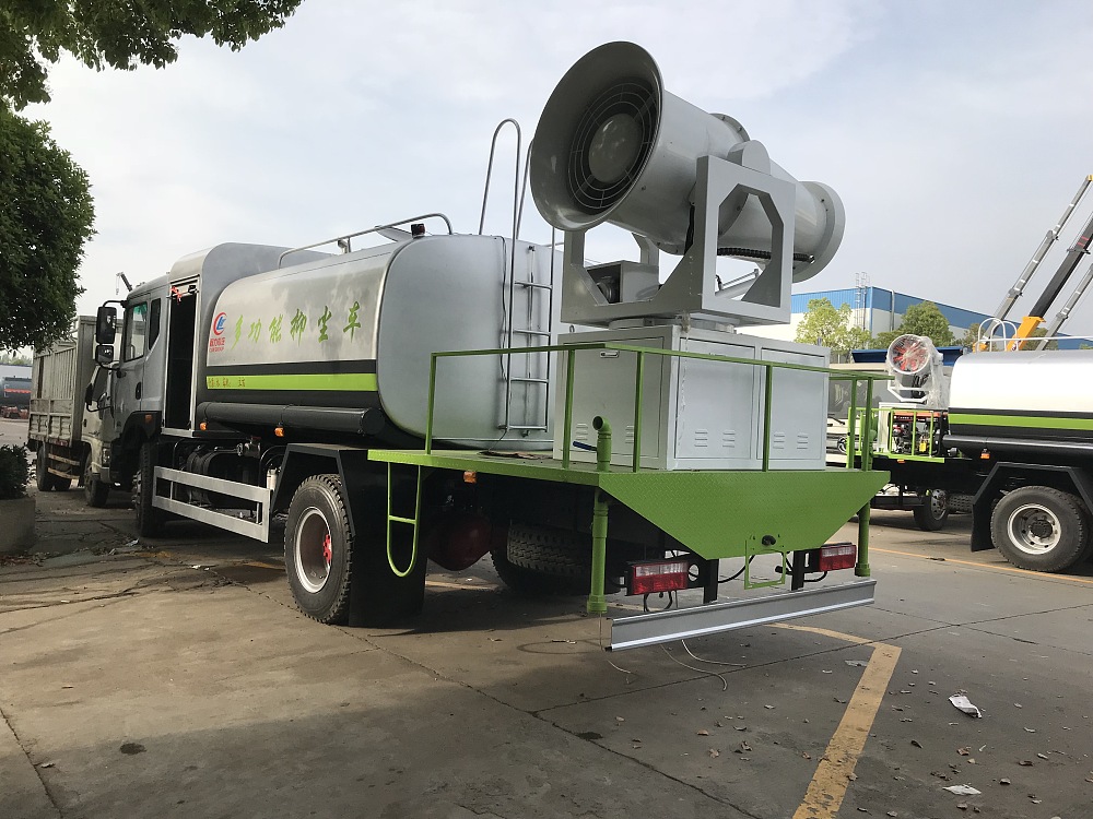 东风多利卡D9抑尘车(国六10立方/50-100米雾炮)