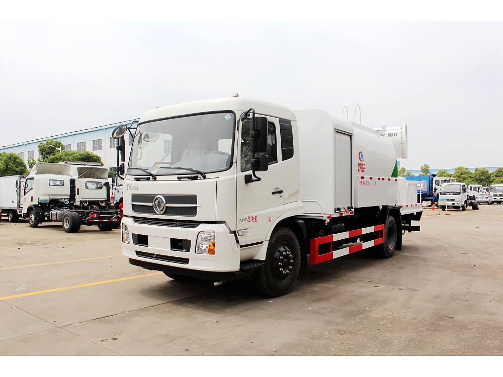 东风天锦抑尘抑尘车(国六10立方/50-100米雾炮)