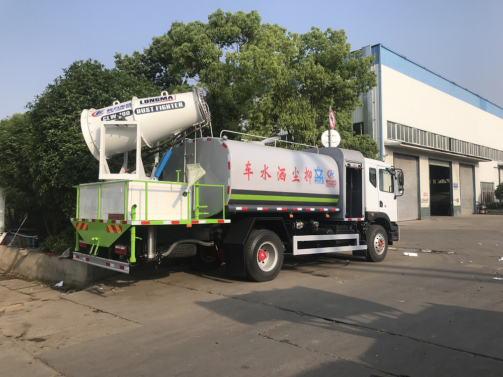 东风D9抑尘车(国五10立方/50-100米雾炮)