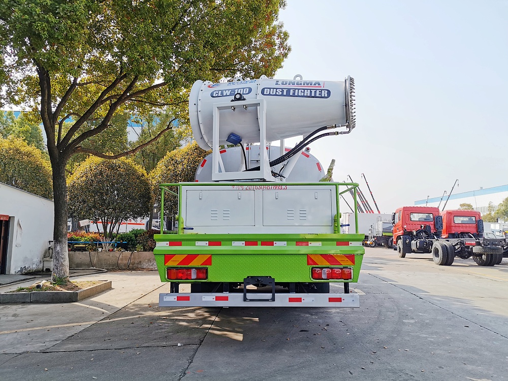 重汽汕德卡后双桥抑尘车(国六16立方/50-120米雾炮)
